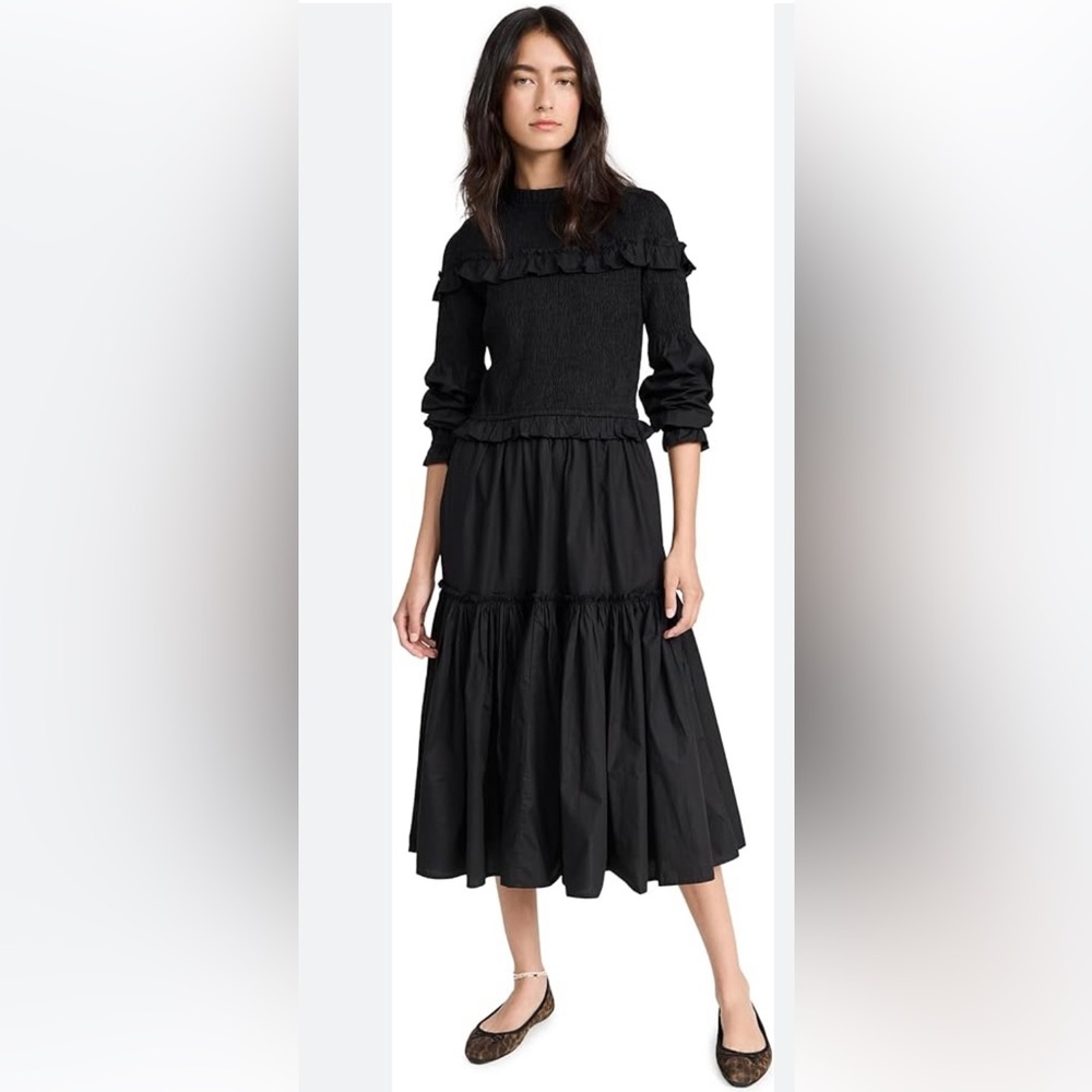 Banjanan Black MidiDress
